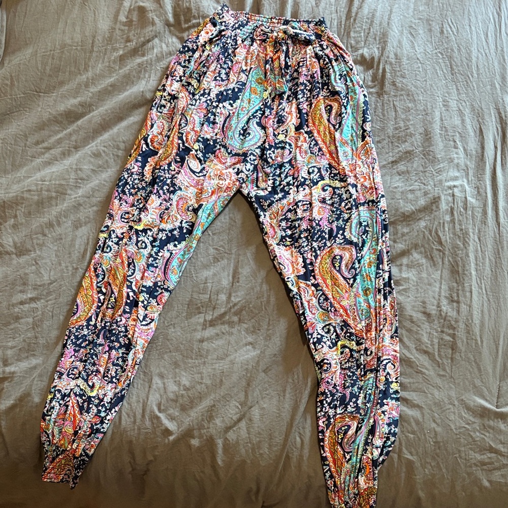 Paisley Print Women's Pants
